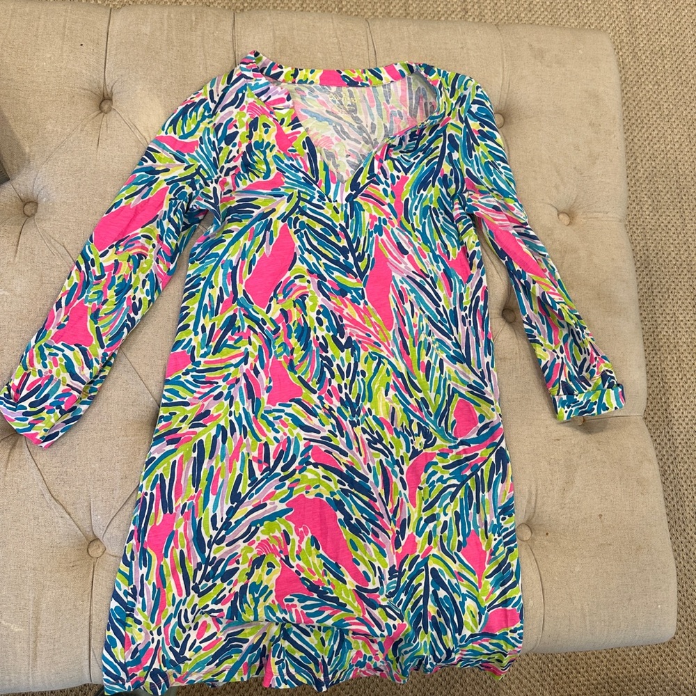 Lilly V neck dress